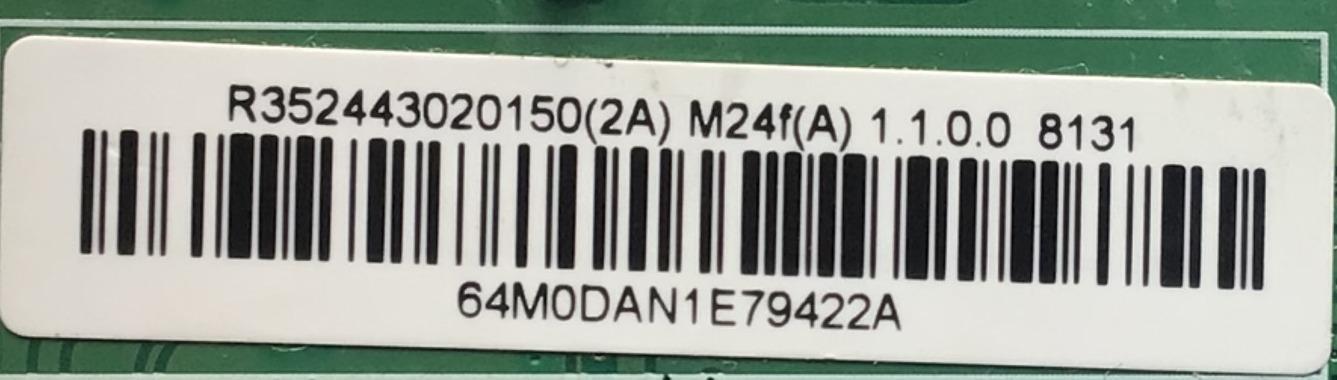 MAIN PARA MONITOR HP / NUMERO DE PARTE 352443020150 / R017122810742 / R352443020150 / MODELO M24f - Imagen 3